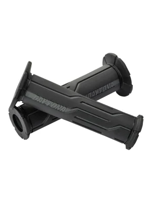 DAYTONA "GRIPPYGRIP" GGD-LINE Griffgummi paar grau ø22.2 mm 7/8" Top-Seller