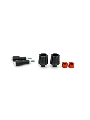 Echt DAYTONA "COMPASS" Lenkergewichte Set Aluminium CNC orange eloxiert 14-19mm