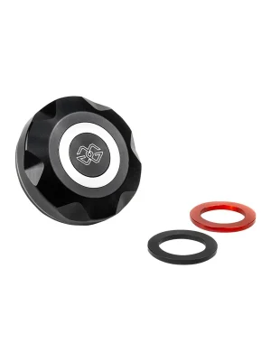 Neuheit GILLES TOOLING Ausgleichsbehälter Abdeckung Kit schwarz