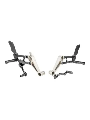 Expressversand GILLES TOOLING Fußrastenanlage FXR für Aprilia RS 660 u. Tuono siehe Liste