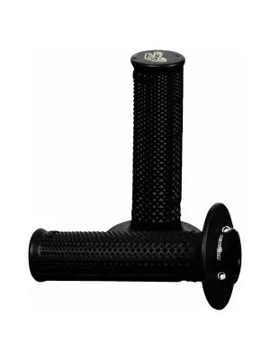 Echt Renthal Lock-On MX R-Works Ultra Tacky Griffe Taper Waffel Schwarz Motocross Enduro