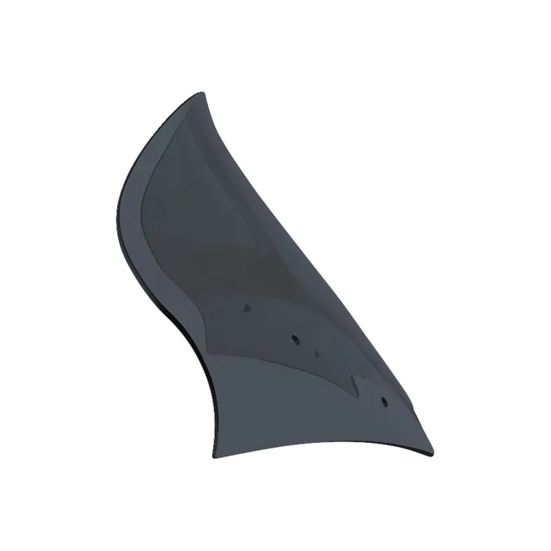 Saisonangebot KLOCK WERKS Pro Touring Flare Windschild 13,5" D Smoke f. Harley FLTR 2023-