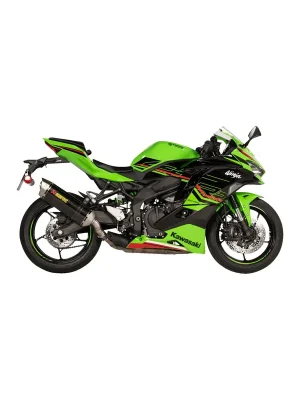 Knallerangebot Akrapovic Slip On Carbon Endschalldämpfer für KAWASAKI ZX-4 R 400 23-25 mit ABE