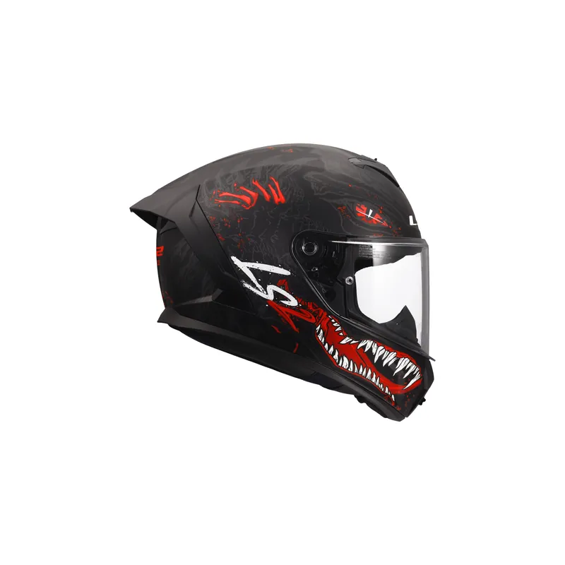 Highlight LS2 Motorradhelm Rapid III FF820 Kaiju Matt Integralhelm Race