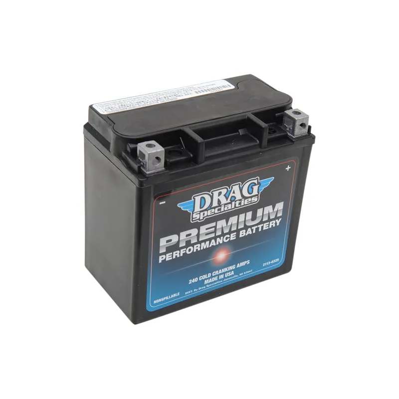 Kracherpreis Drag Specialties Motorradbatterie 12V GYZ16HL 16AH AGM wartungsfrei werksakt.