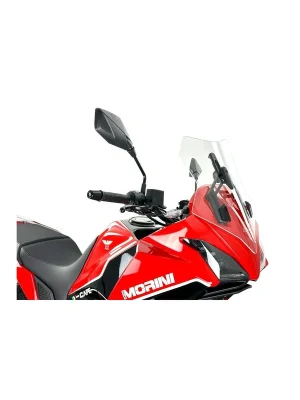 Garantierte Lieferung WRS Windschild Sport klar f. MOTO MORINI X-CAPE 650 23–24 mit ABE