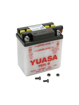 Mega-Angebot Yuasa Motorradbatterie Yumicron 12V YB3L-B 3AH 30A Blei-Säure trocken