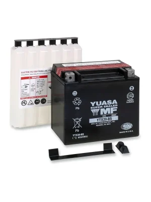 Angebot Yuasa Motorradbatterie 12V YTX20-BS 18AH 270A AGM wartungsfrei m. Säurepack