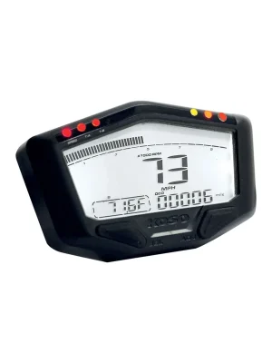 KOSO Straßen-/Rennsport-Tachometer DB-02R 6,5 cm mit ABE Highlight