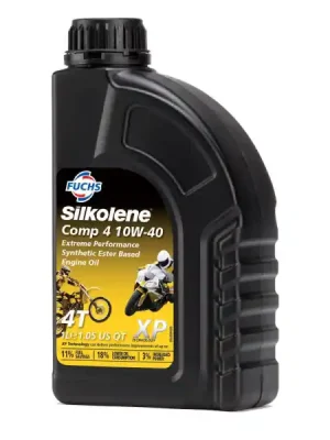 Fuchs Silkolene 4-Takt-Motorenöl Comp 4 SX synt. 10W/40 - 1 Liter Mega-Angebot