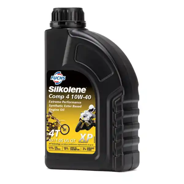 Fuchs Silkolene 4-Takt-Motorenöl Comp 4 SX synt. 10W/40 - 1 Liter Mega-Angebot
