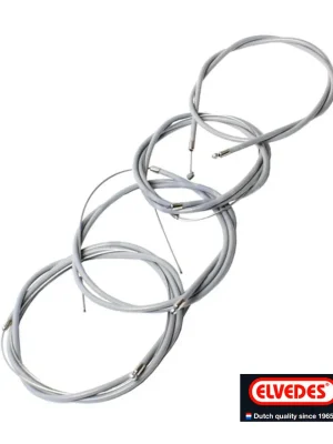Aktuell Ciao PX Bowdenzug grau Set Premium Zugsatz 2xBremse Gas Deko -Elvedes-