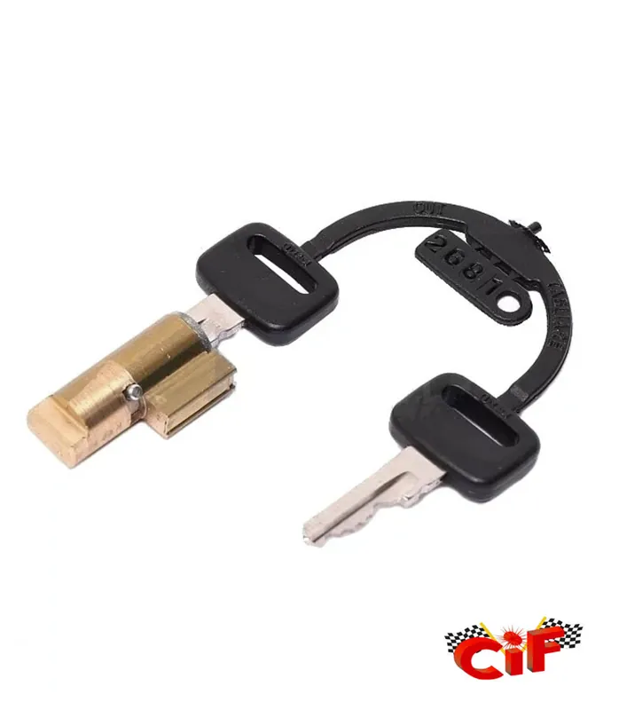 Knallerangebot Lenkschloss mit 2 Schlüseln 31x12x6 mm Schloß Ciao, Bravo, SI -CIF-