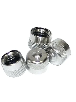 2 x Ventilkappe Ventil Deckel Metall mit Dichtung Ventildeckel Begrenztes Angebot