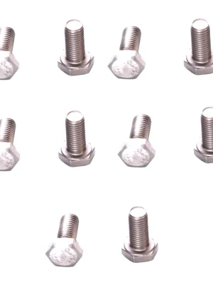 Aktuell 10 x Sechskantschraube M6 x 20 DIN 933 V2A Edelstahl Mofa Moped