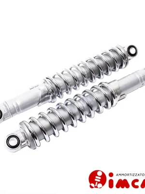 Ausverkauf Stoßdämpfer Imca grauchrom 260mm Piaggio Bravo, Vespa SI, Boss, Gilera EC1