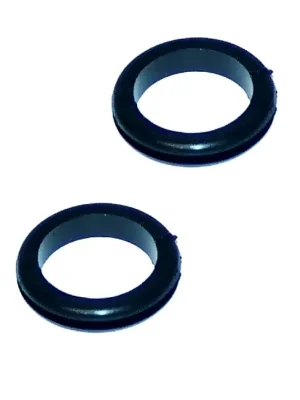 Aktuell 2 x Mofa Moped Gummi Tülle Durchgangstülle Kabeldurchführung Kabeltülle 16 x19 mm