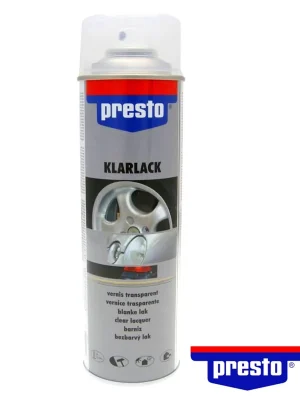 Neue Ware Klarlack für Felgenspray 500 ml -Presto-