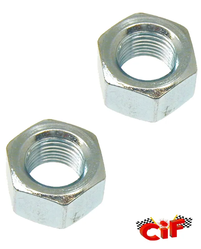 Sale 2 x Achsmutter Radmutter Ø 11mm breit M11 Ciao, Bravo Mutter Achse -CIF-