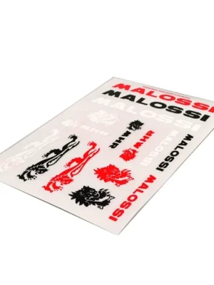Aufklebersatz Malossi Sticker Set Promo klein DIN A 5 Highlight