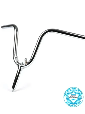 Lenker Piaggio Vespa SI Boxer Scheinwerferhalter Chrom Ø 22,0mm -Cuppini- Preisreduziert