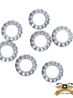 4 x Fächerscheibe Sicherungsscheibe M4 Ø 4,3mm DIN 6798 Edelstahl Top-Seller