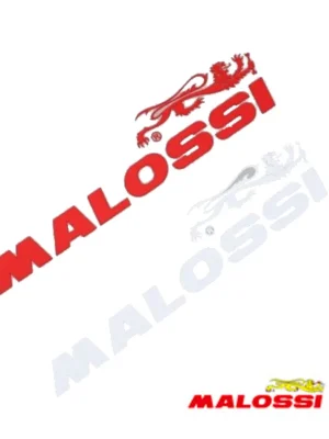 Expressversand Aufkleber Malossi Sticker Kit 45x95mm 1 x Rot / 1 x weiss