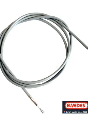 Ausverkauf Bremszug verstärkt grau A-Qualität Ø 2,0mm Tonnennippel 5,5x10mm -Elvedes-