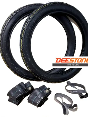 Reifen Set 2x Deestone D800 2,25x16 TT 31L / Schlauch/Felgenband komplett Bestseller