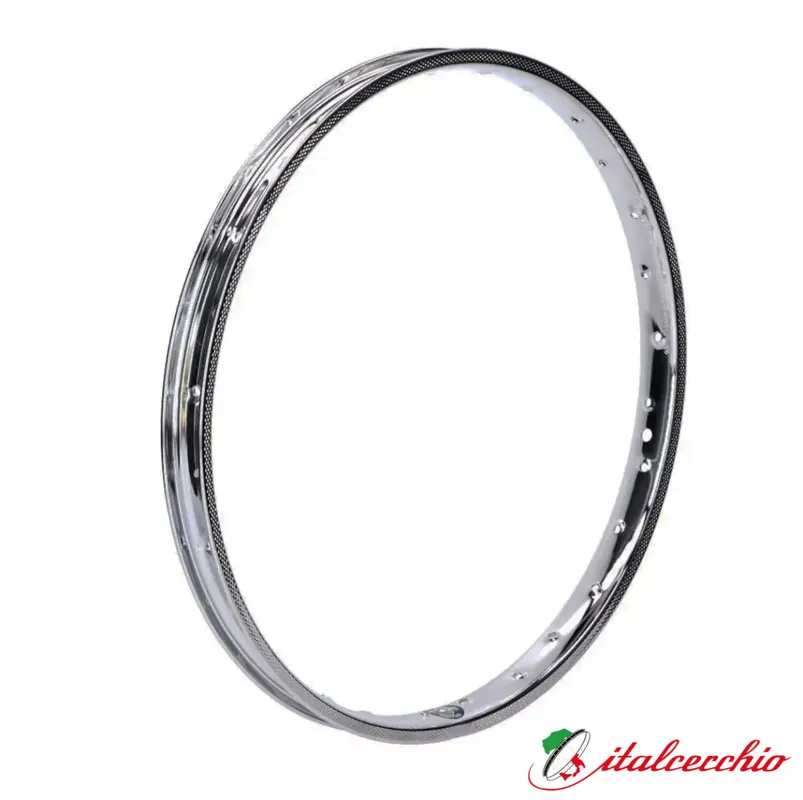 Begrenztes Angebot Felge 1,20x17 Zoll verchromt vorne 28 Loch Ciao, Bravo, Boxer -Italcerchio-