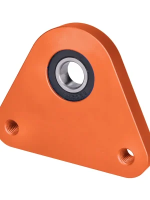 Flanschlager "Race" orange Lager Hinterrad Aluminium Lagerplatte Ciao,Bravo Preisreduziert