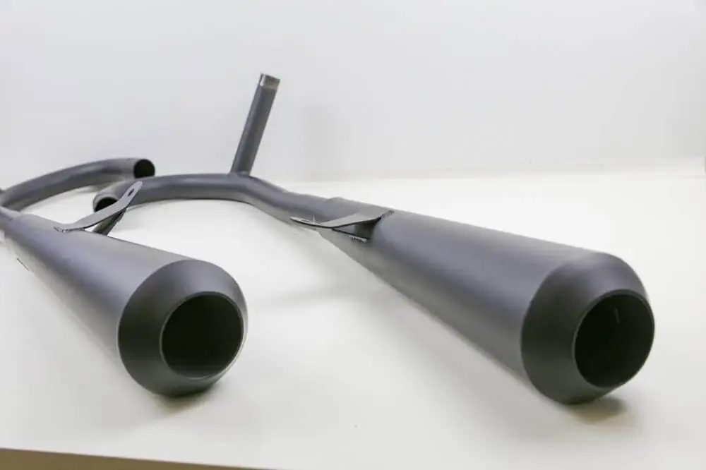 Auspuff Y-Rohr schwarz matt keramikbeschichten Top-Seller