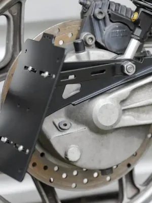BMW K75 K100 Monolever Kennzeichenträger seitlich am Kardan Mega-Angebot