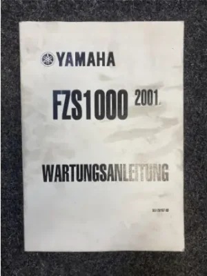 Günstig Yamaha Wartungsanleitung FZS1000 2001